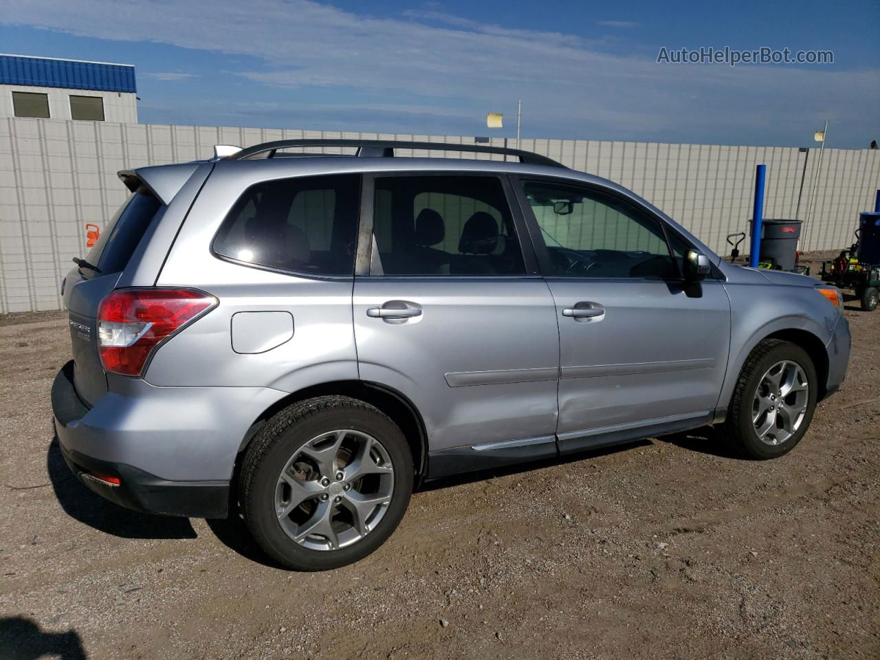 2016 Subaru Forester 2.5i Touring Silver vin: JF2SJAXC2GH421582