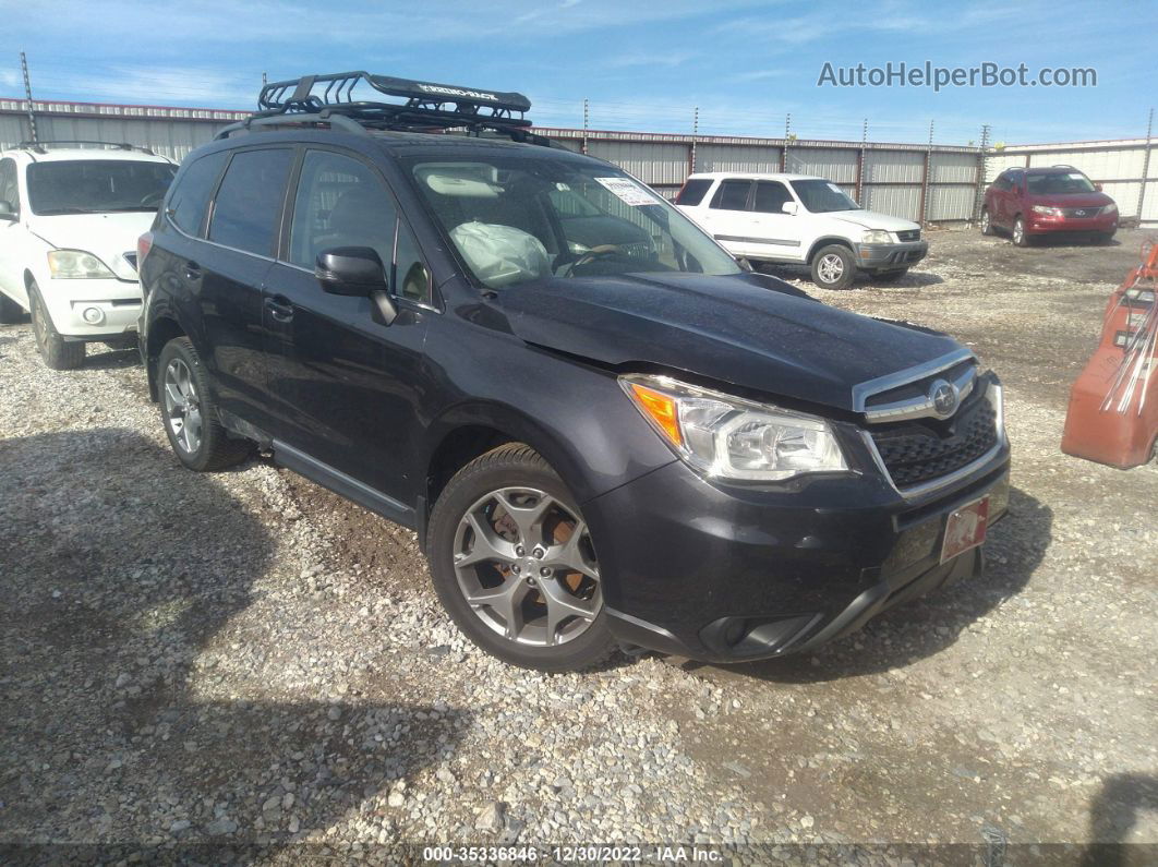 2016 Subaru Forester 2.5i Touring Gray vin: JF2SJAXC2GH562801