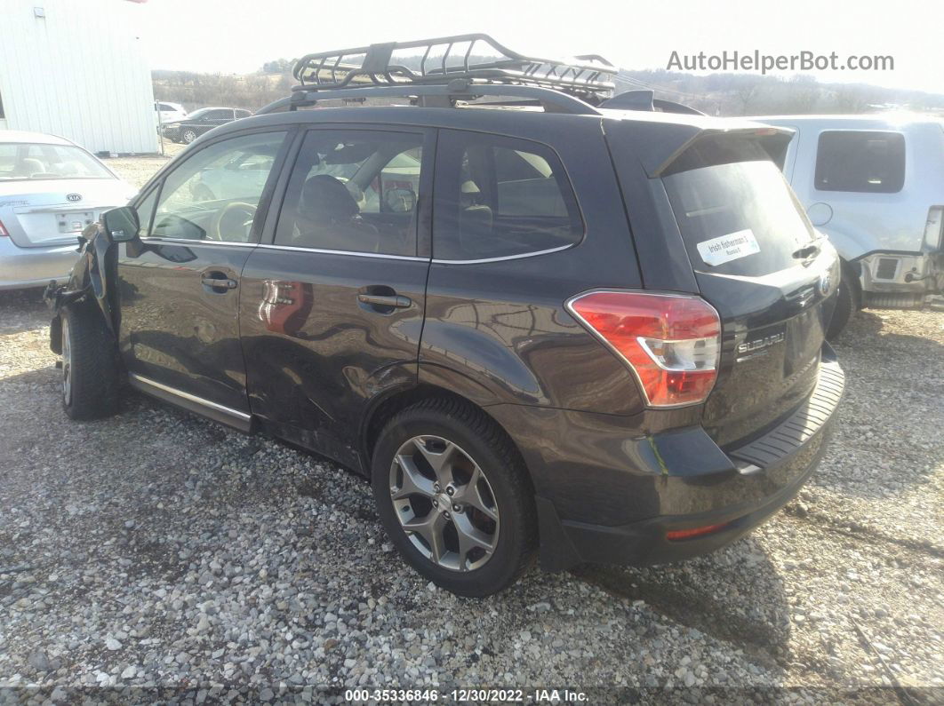 2016 Subaru Forester 2.5i Touring Gray vin: JF2SJAXC2GH562801