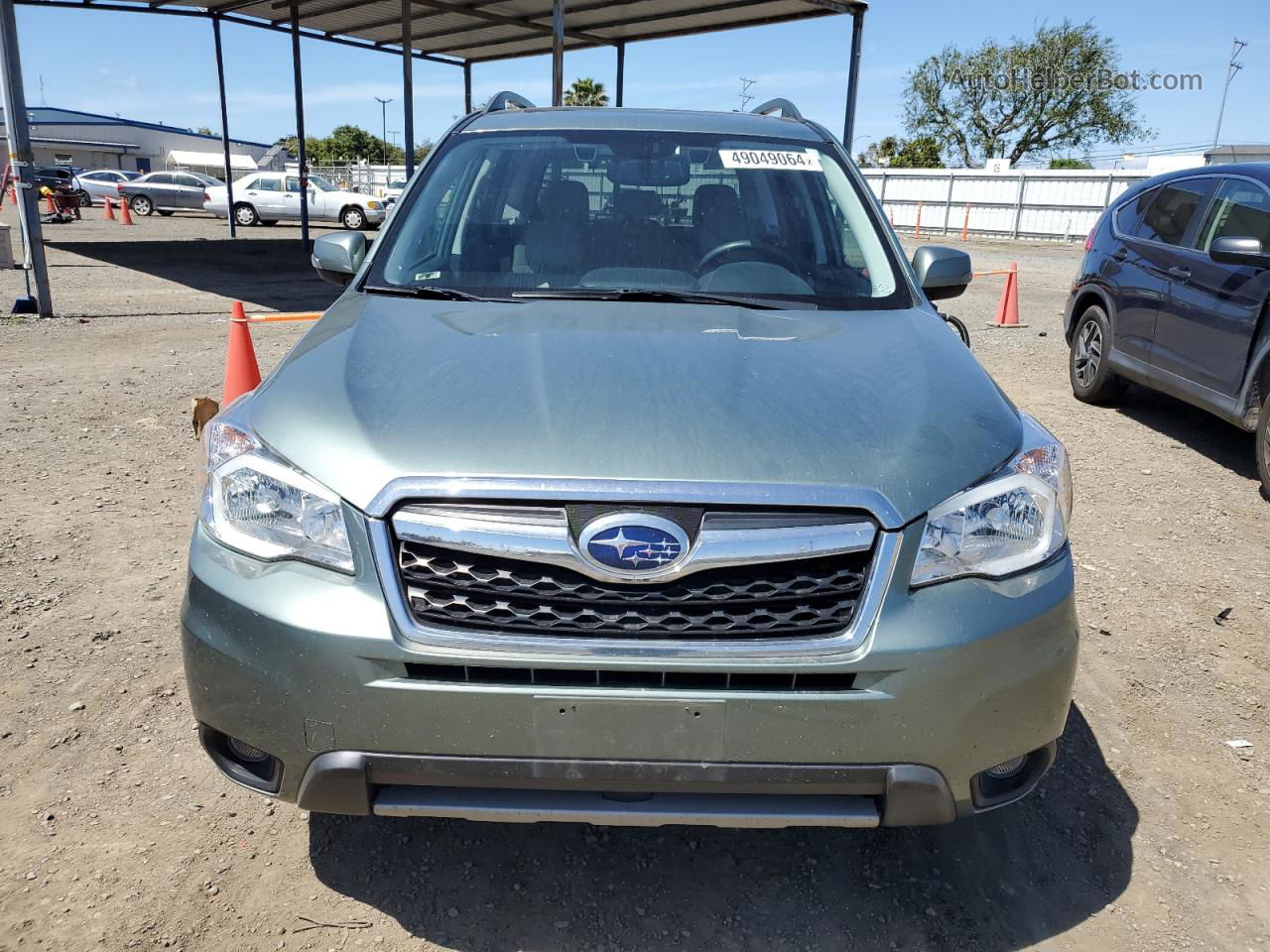 2016 Subaru Forester 2.5i Touring Teal vin: JF2SJAXC4GH455524