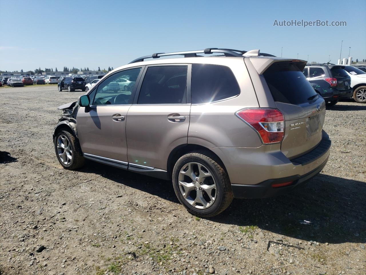 2016 Subaru Forester 2.5i Touring Brown vin: JF2SJAXC4GH470296