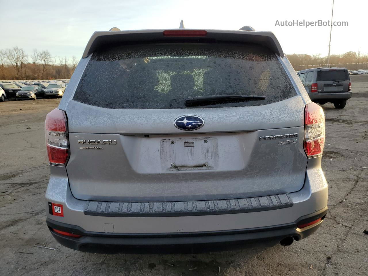 2016 Subaru Forester 2.5i Touring Silver vin: JF2SJAXC4GH541559