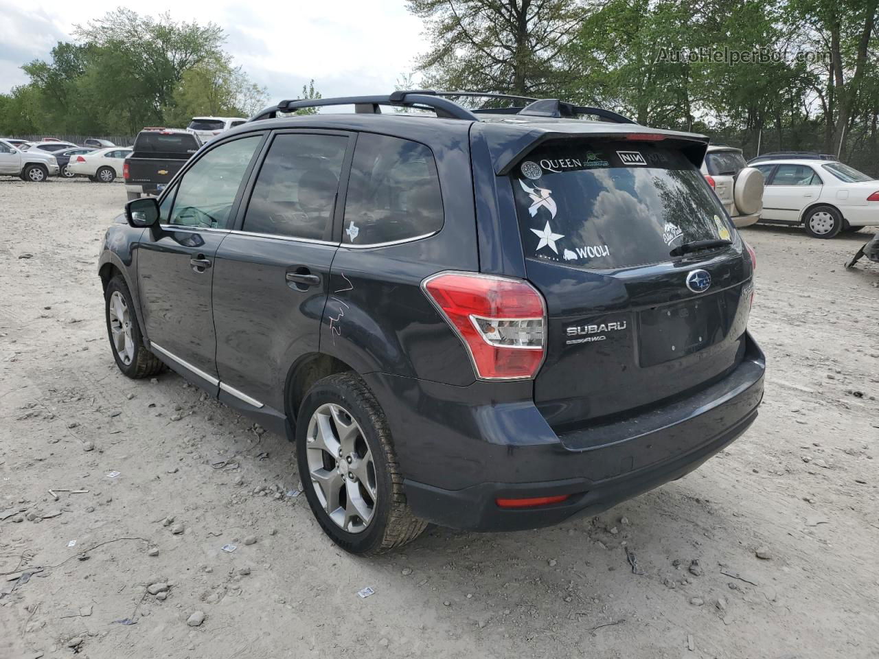 2016 Subaru Forester 2.5i Touring Угольный vin: JF2SJAXC5GH415081