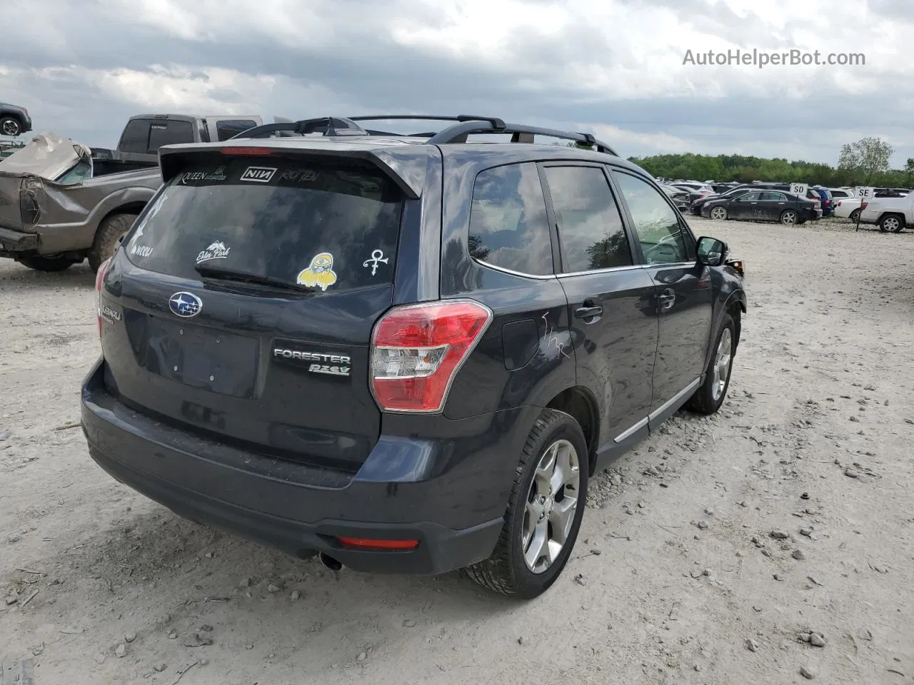 2016 Subaru Forester 2.5i Touring Угольный vin: JF2SJAXC5GH415081