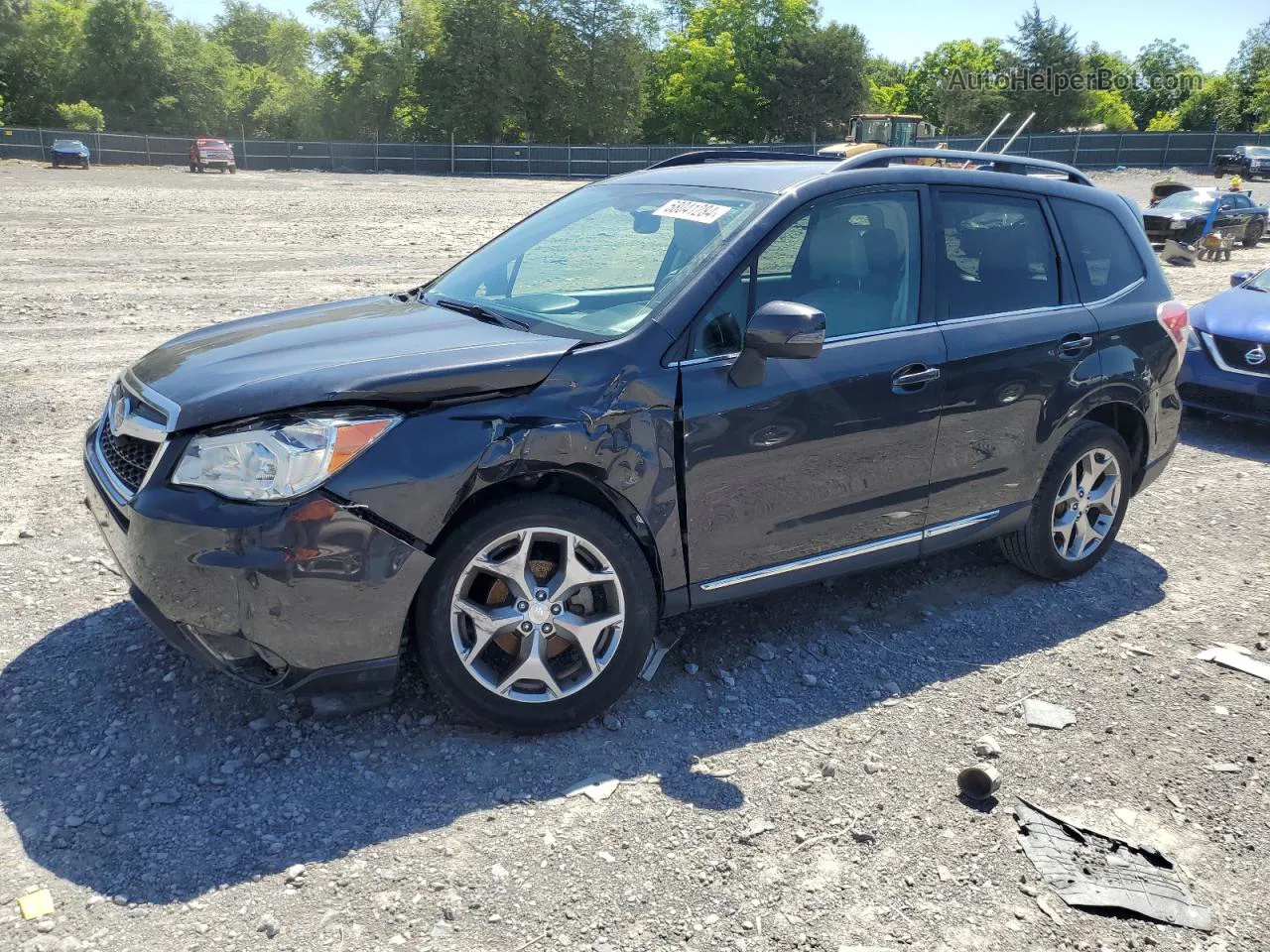 2016 Subaru Forester 2.5i Touring Black vin: JF2SJAXC5GH451613