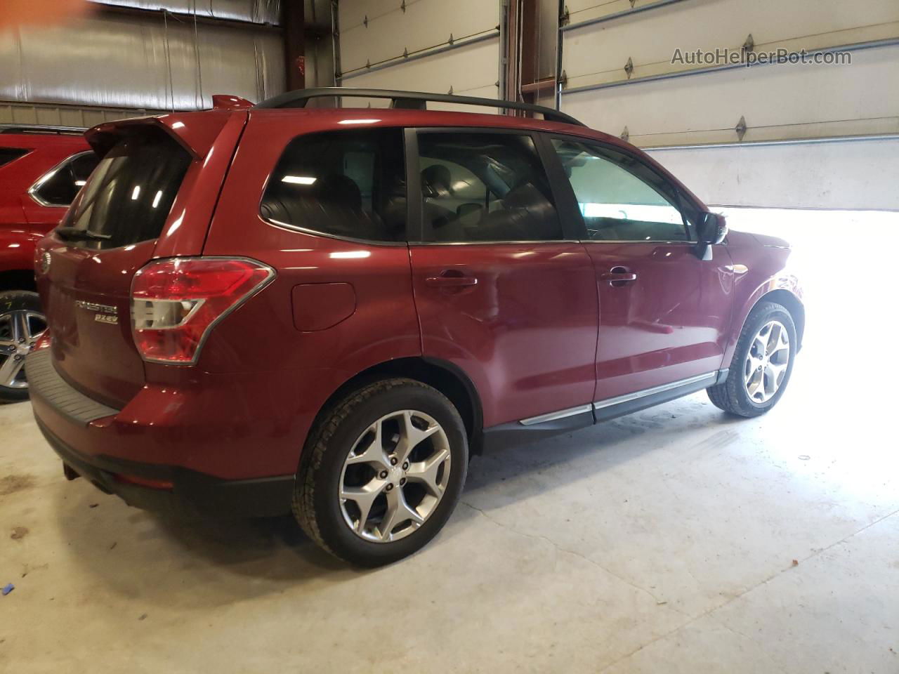 2016 Subaru Forester 2.5i Touring Red vin: JF2SJAXC6GH523869