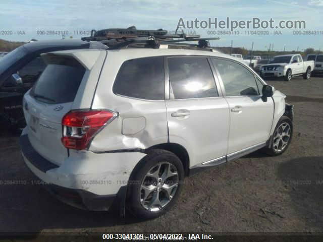 2016 Subaru Forester 2.5i Touring White vin: JF2SJAXC7GH537473