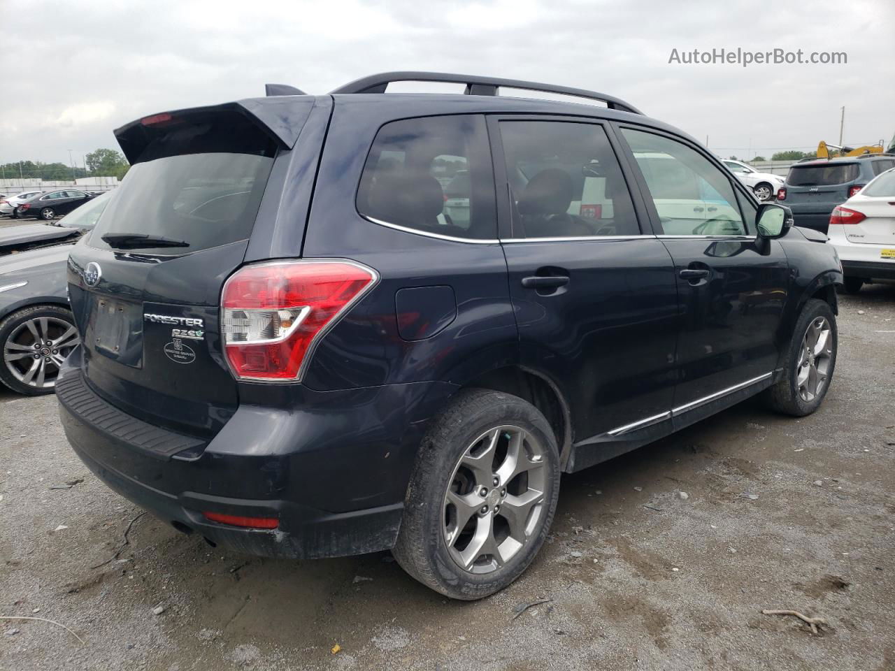 2016 Subaru Forester 2.5i Touring Black vin: JF2SJAXC8GH428732