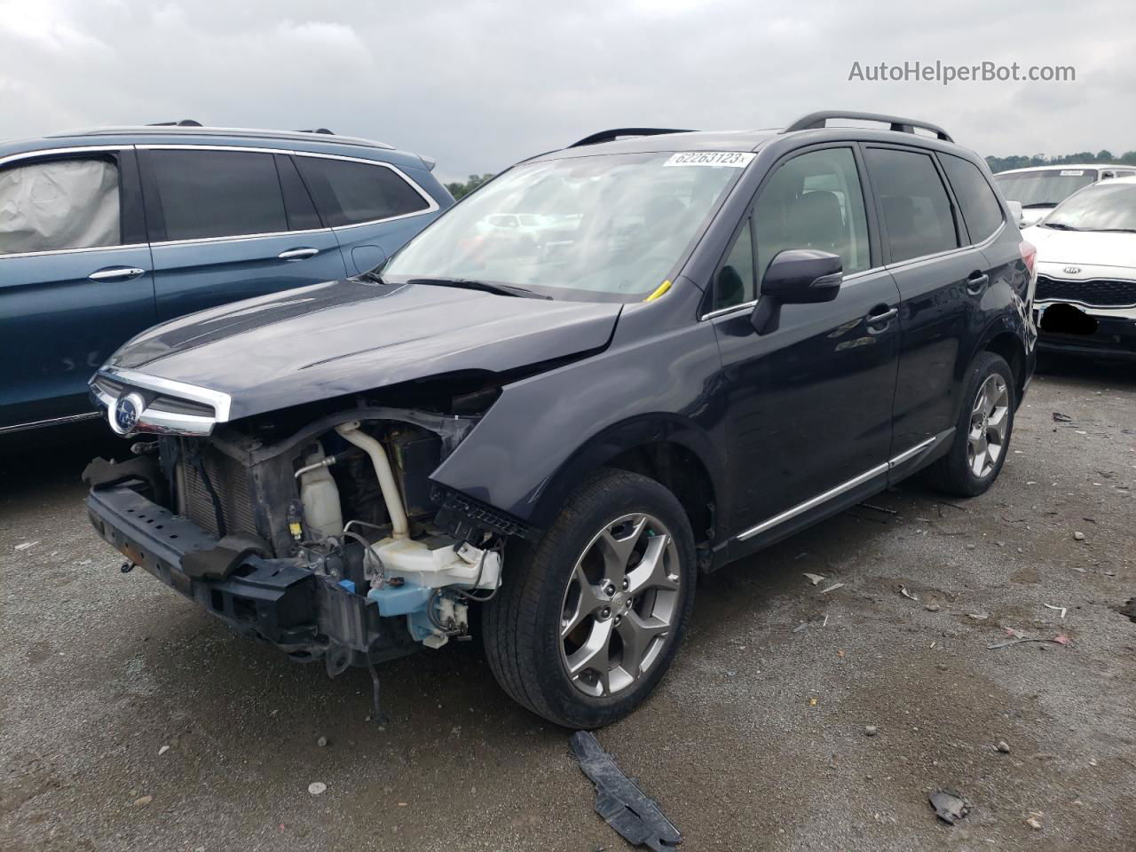 2016 Subaru Forester 2.5i Touring Black vin: JF2SJAXC8GH428732