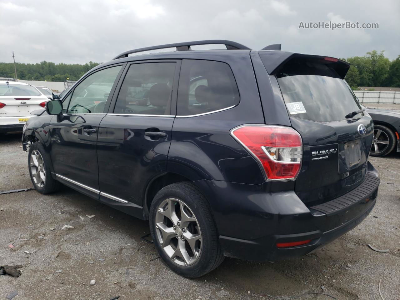 2016 Subaru Forester 2.5i Touring Black vin: JF2SJAXC8GH428732