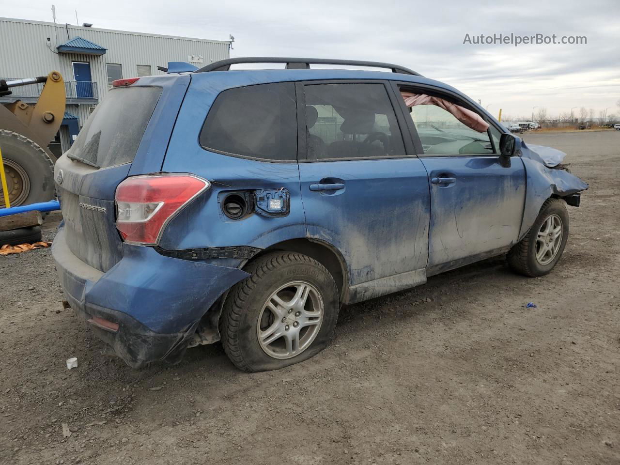 2016 Subaru Forester 2.5i Blue vin: JF2SJCBC9GH442691