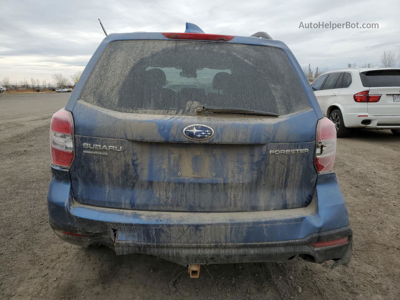 2016 Subaru Forester 2.5i Blue vin: JF2SJCBC9GH442691