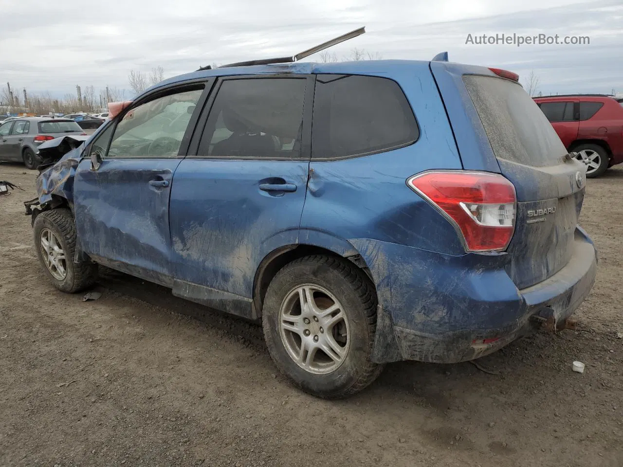 2016 Subaru Forester 2.5i Blue vin: JF2SJCBC9GH442691