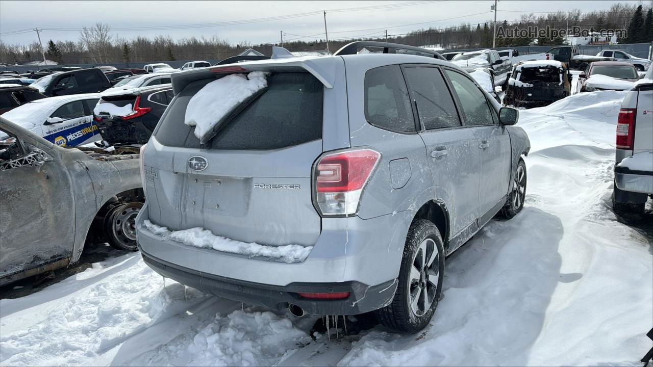 2018 Subaru Forester 2.5i Gray vin: JF2SJEMC7JH571464