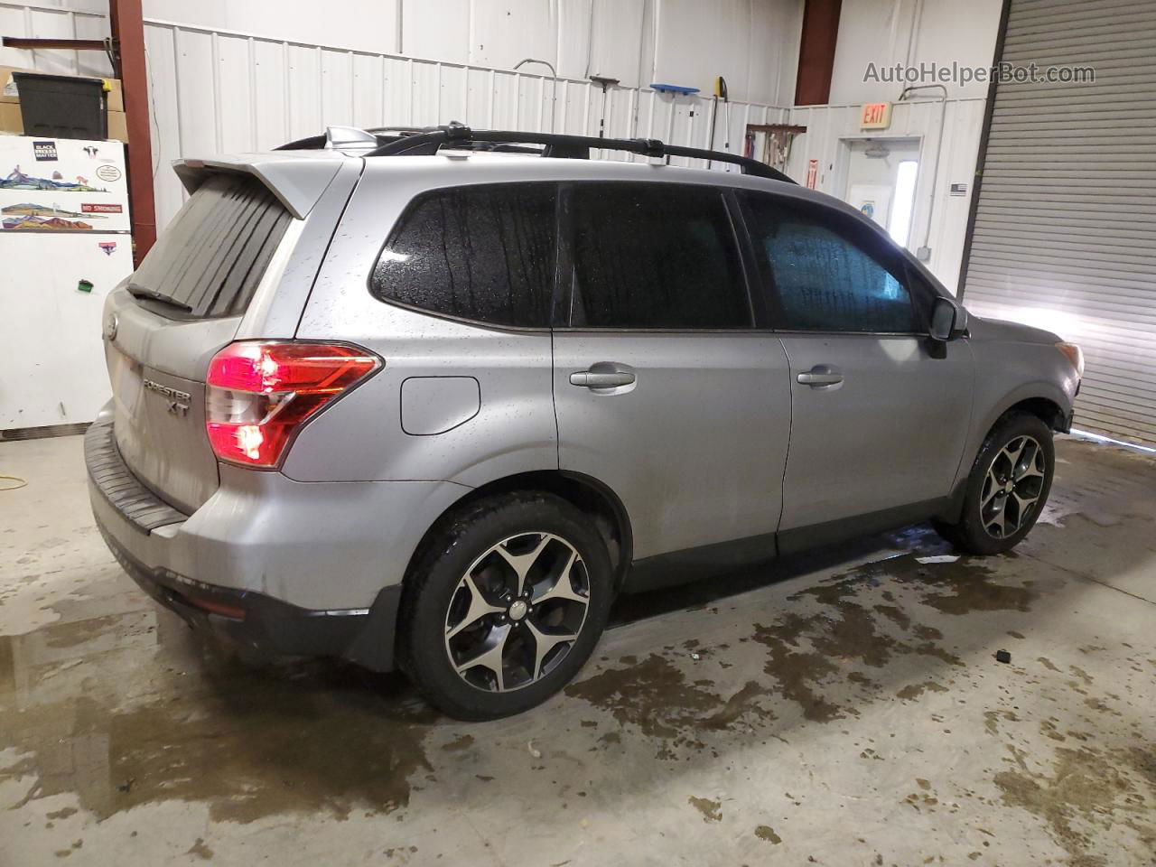 2016 Subaru Forester 2.0xt Premium Silver vin: JF2SJGDC5GH505760