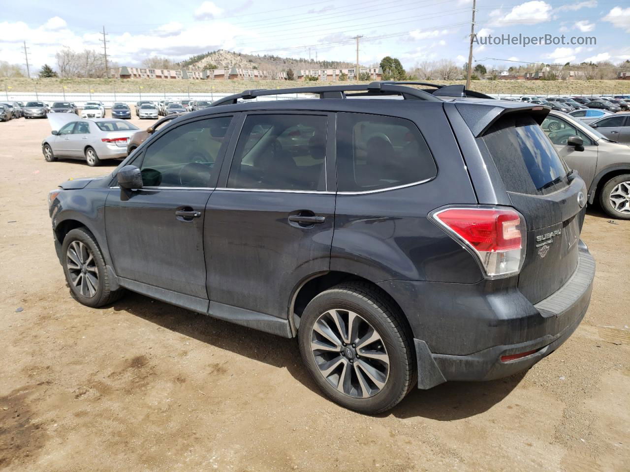 2017 Subaru Forester 2.0xt Premium Gray vin: JF2SJGEC5HH528794