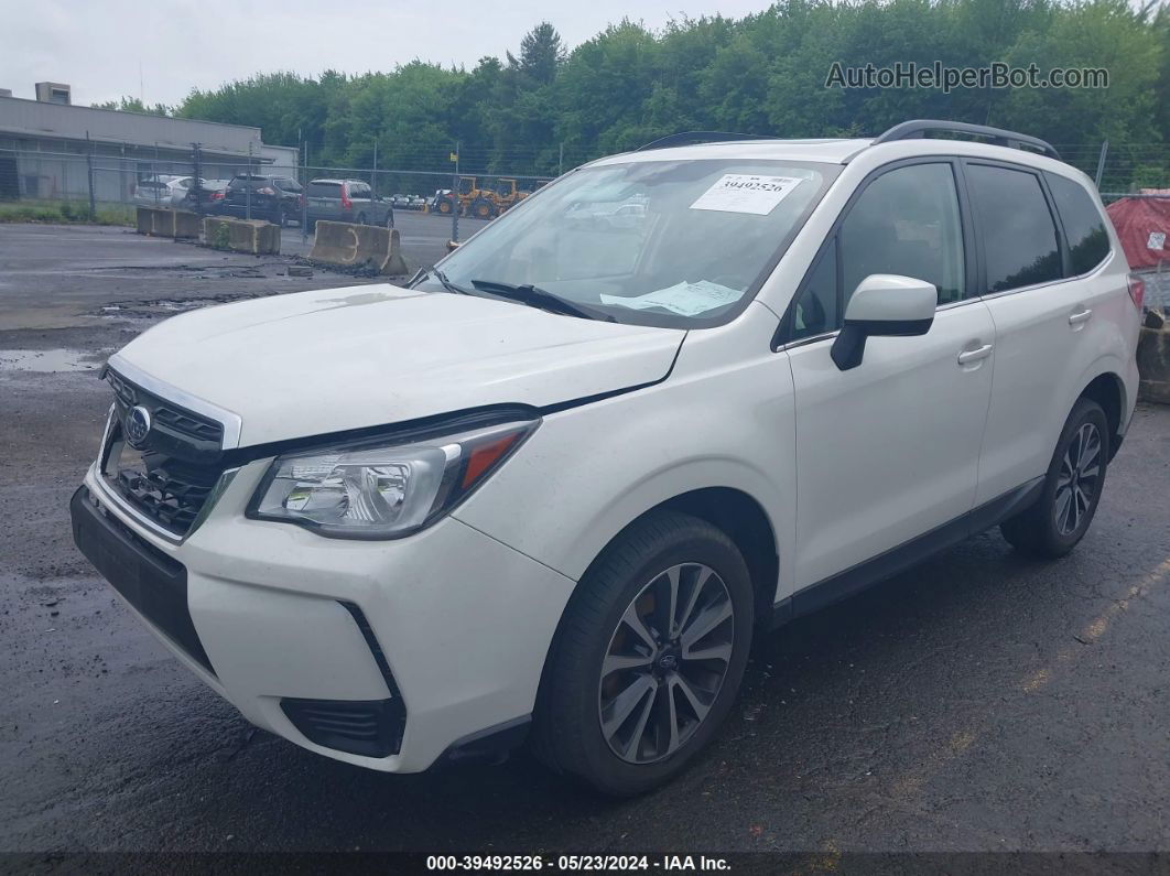 2018 Subaru Forester 2.0xt Premium White vin: JF2SJGEC7JH439184