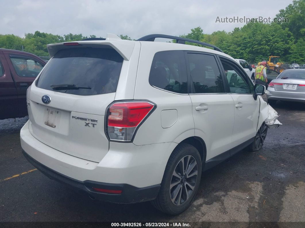 2018 Subaru Forester 2.0xt Premium White vin: JF2SJGEC7JH439184