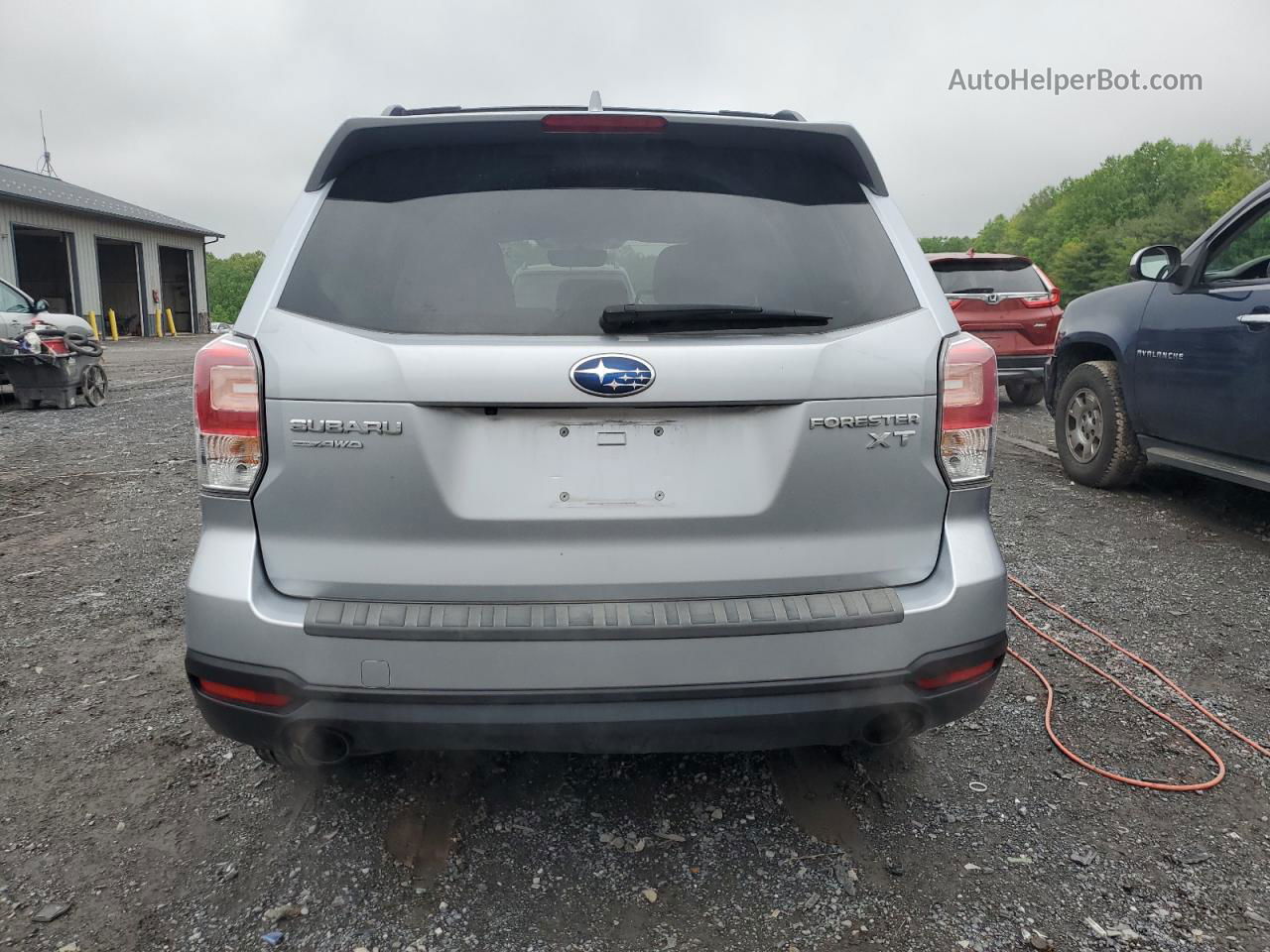 2017 Subaru Forester 2.0xt Touring Gray vin: JF2SJGTC7HH491914