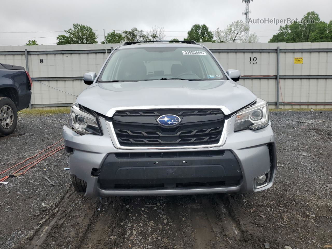 2017 Subaru Forester 2.0xt Touring Gray vin: JF2SJGTC7HH491914