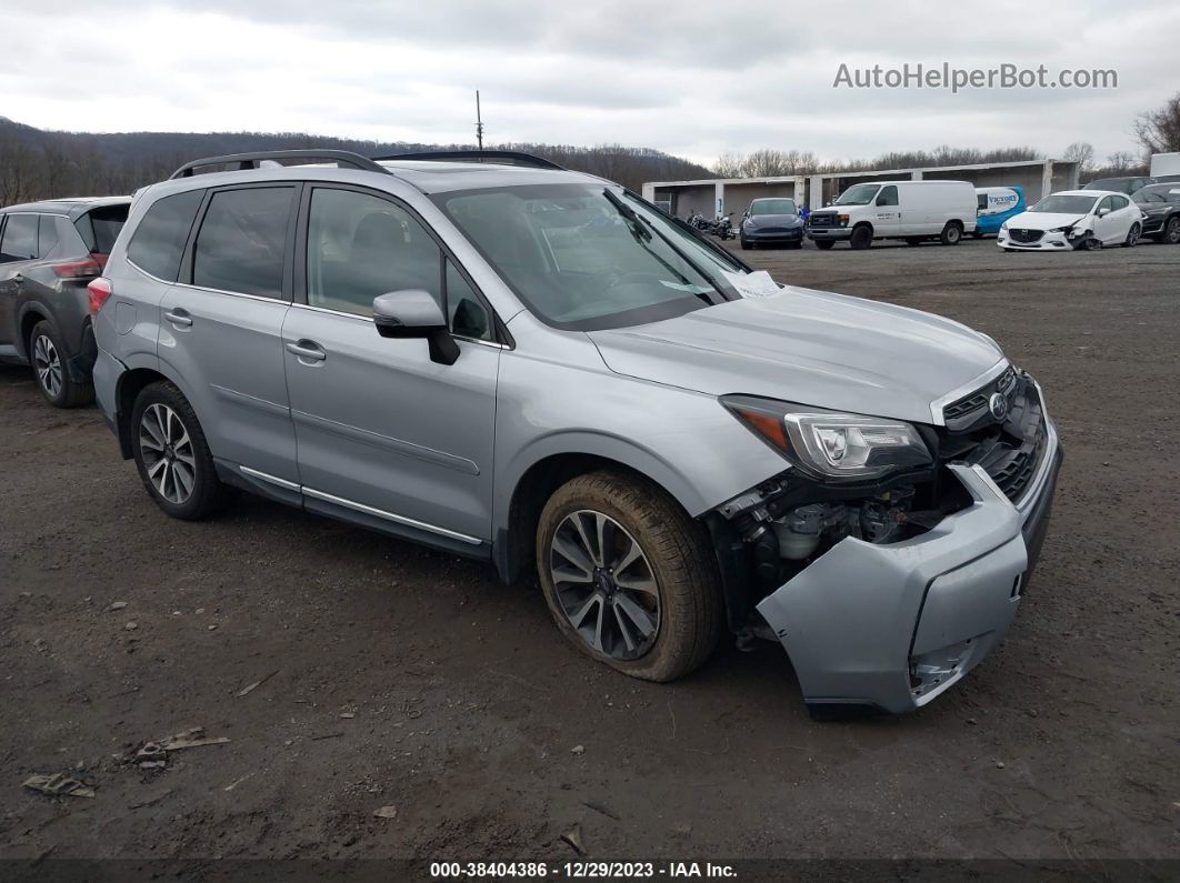 2018 Subaru Forester 2.0xt Touring Silver vin: JF2SJGWC0JH431698