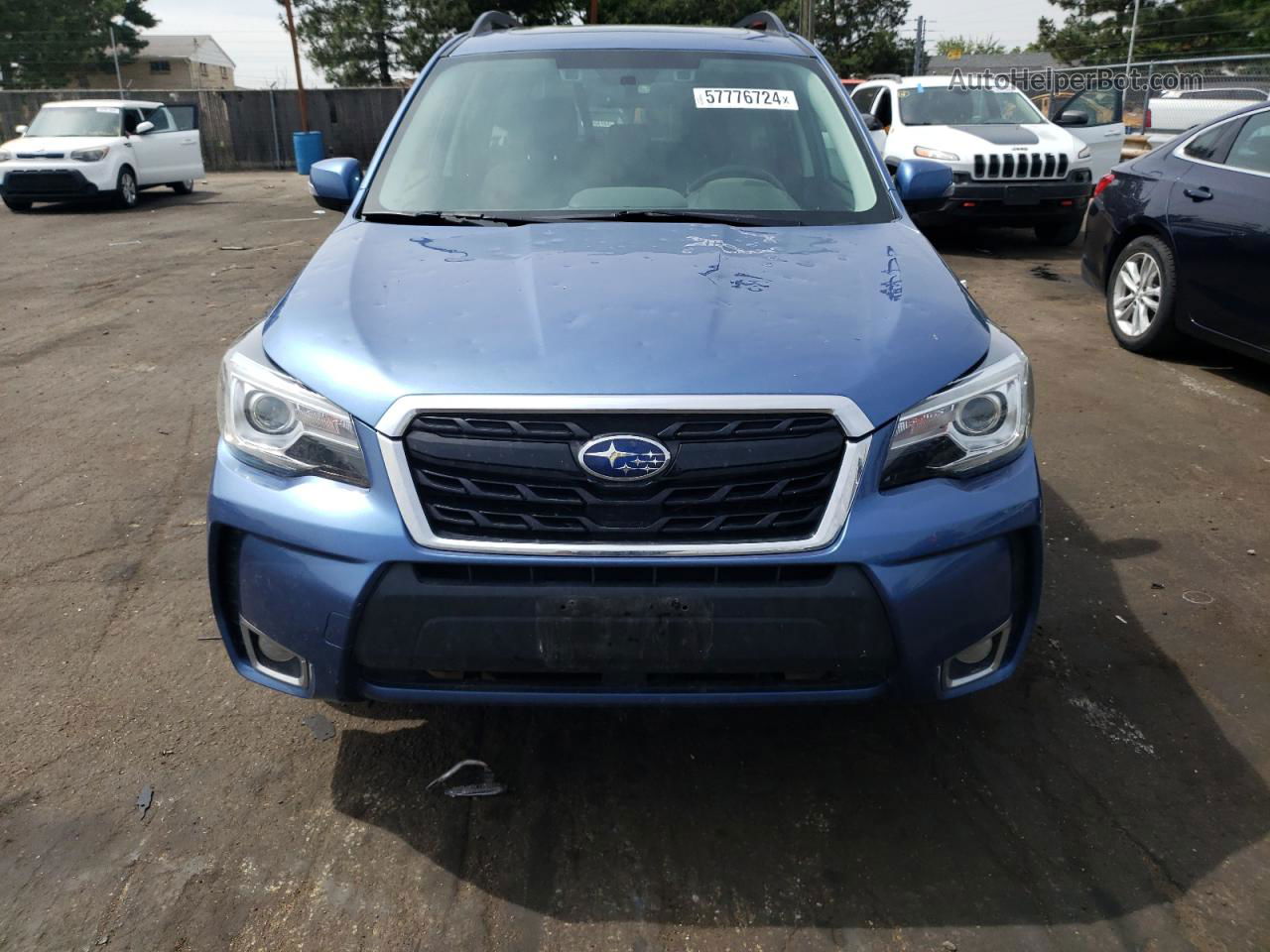 2017 Subaru Forester 2.0xt Touring Blue vin: JF2SJGWC2HH569091