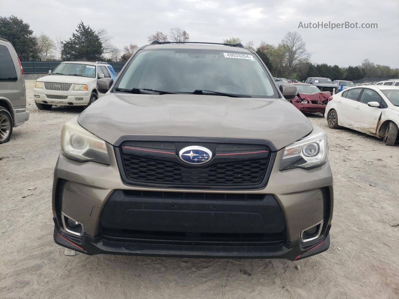 2017 Subaru Forester 2.0xt Touring Brown vin: JF2SJGWC3HH526797