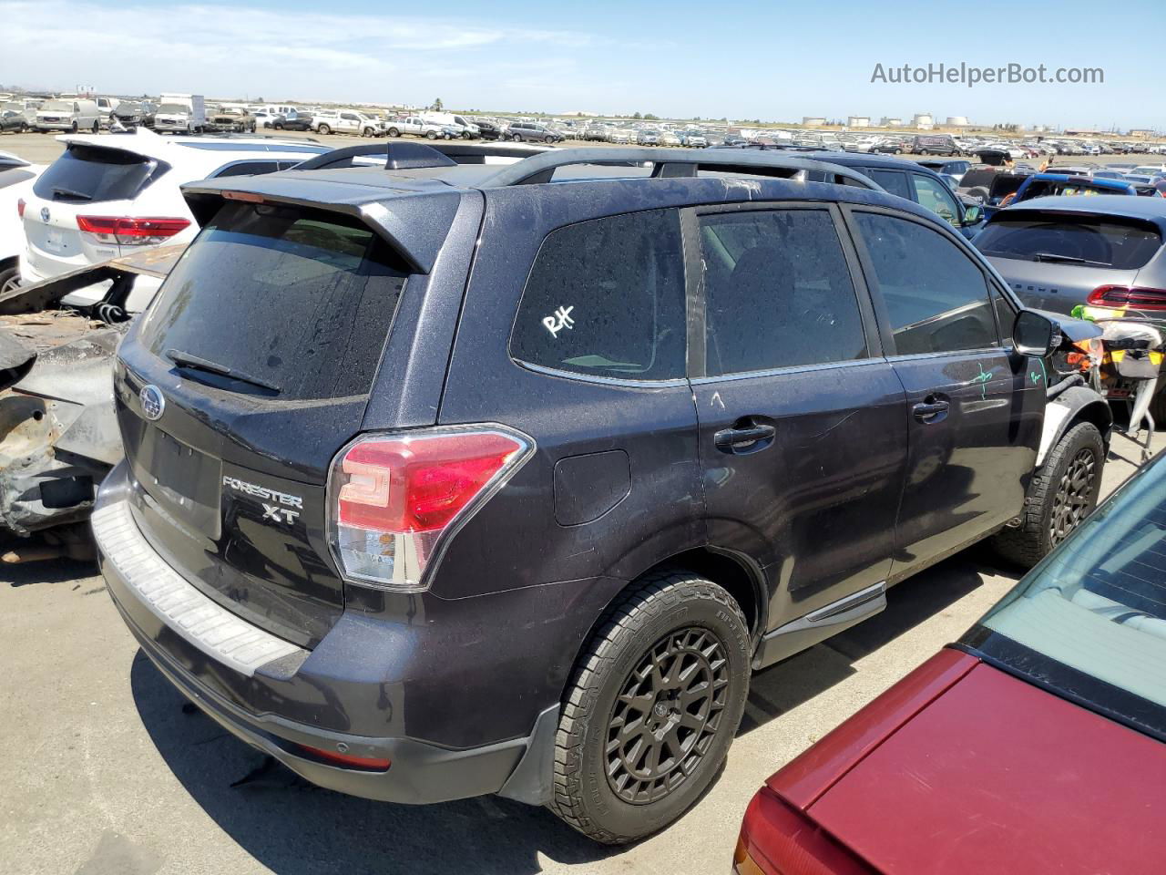 2017 Subaru Forester 2.0xt Touring Black vin: JF2SJGWC4HH561221