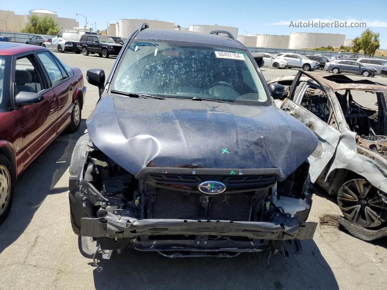 2017 Subaru Forester 2.0xt Touring Black vin: JF2SJGWC4HH561221