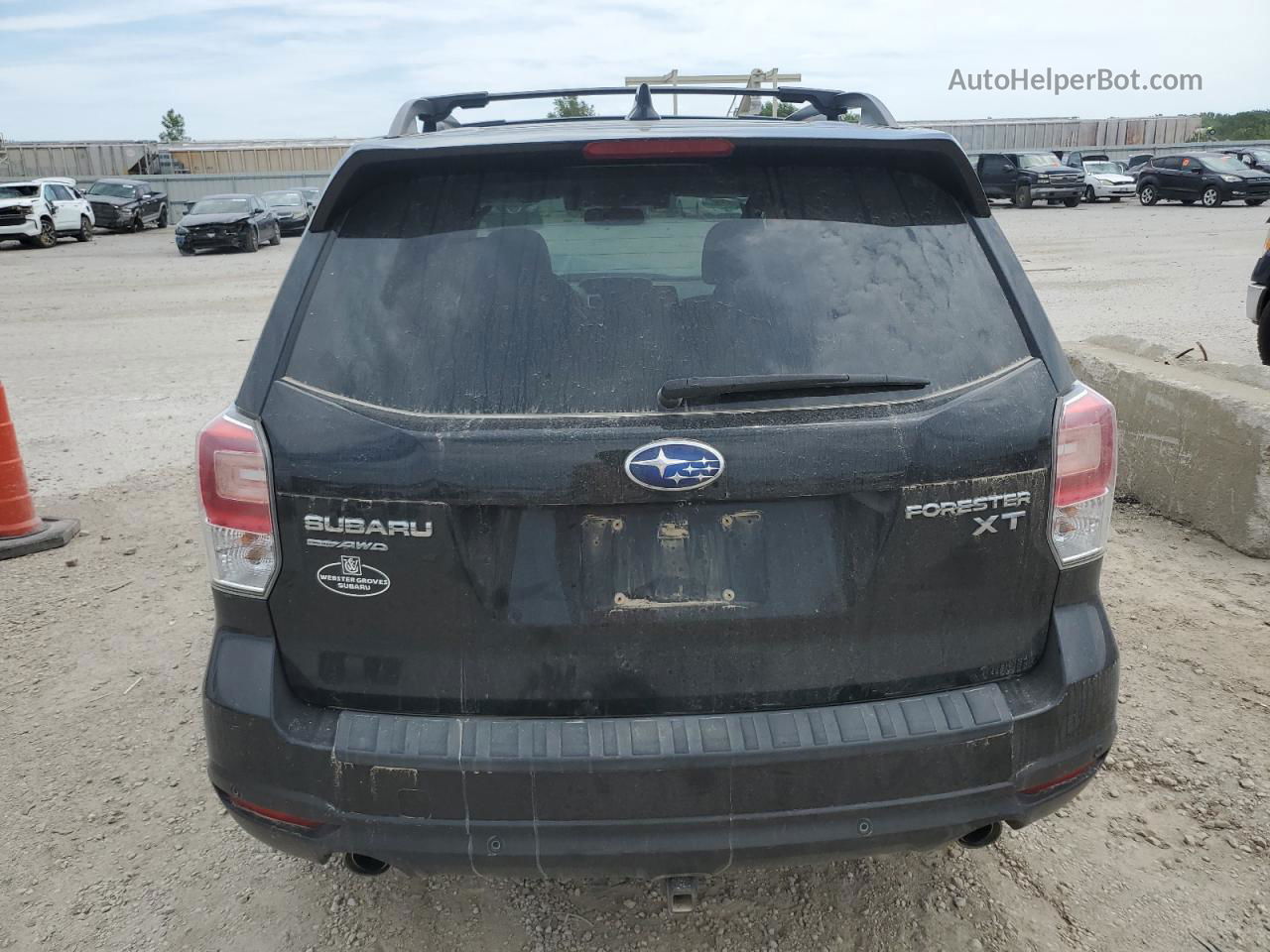 2017 Subaru Forester 2.0xt Touring Black vin: JF2SJGWC5HH458292