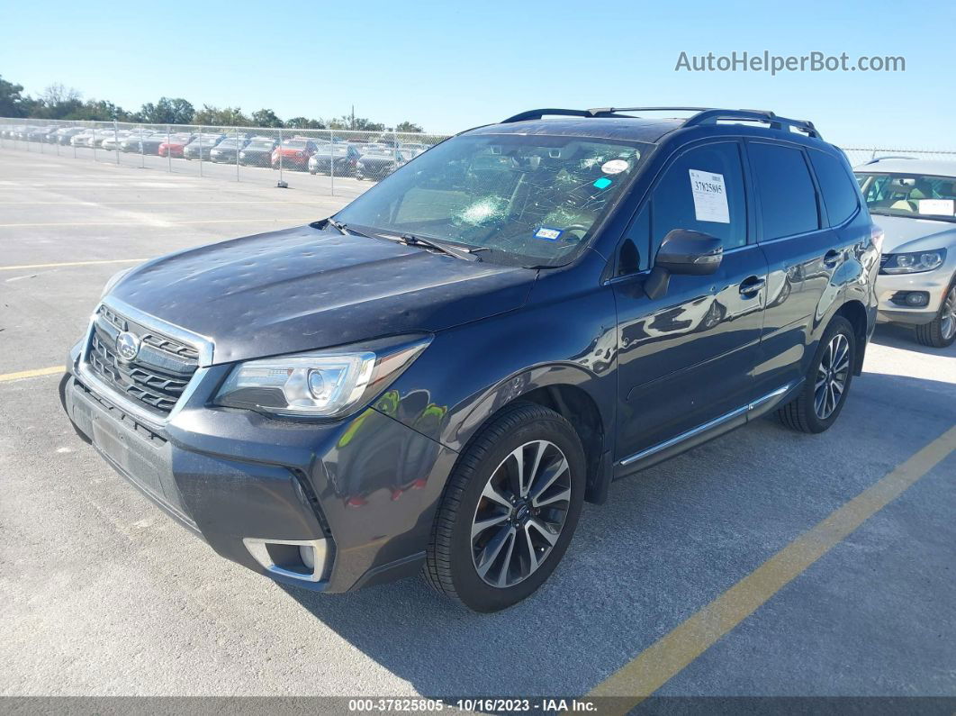 2018 Subaru Forester 2.0xt Touring Gray vin: JF2SJGWC8JH513064