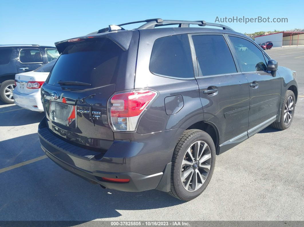 2018 Subaru Forester 2.0xt Touring Gray vin: JF2SJGWC8JH513064