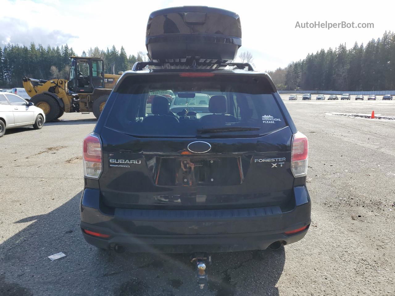 2018 Subaru Forester 2.0xt Touring Black vin: JF2SJGWC9JH530522