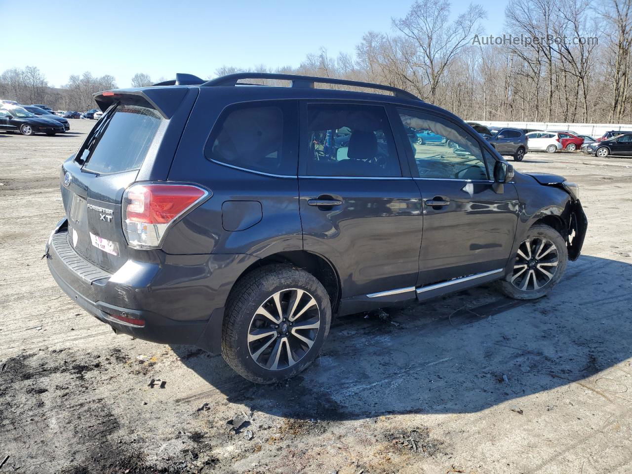 2017 Subaru Forester 2.0xt Touring Charcoal vin: JF2SJGWCXHH434439