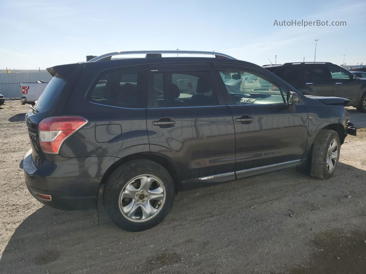 2016 Subaru Forester 2.0xt Touring Black vin: JF2SJHXC4GH415632