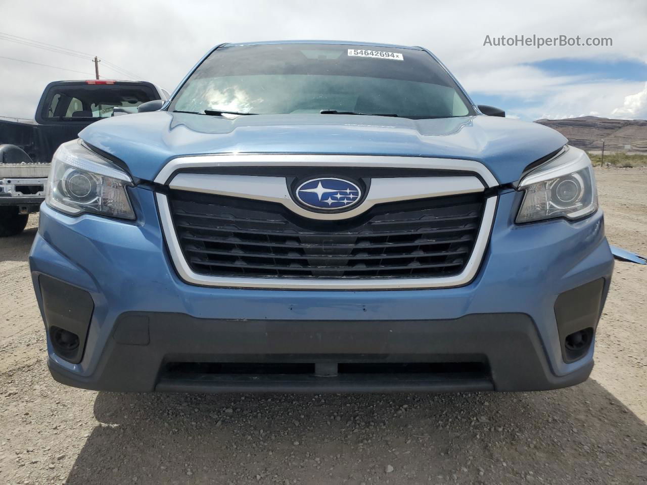 2019 Subaru Forester  Blue vin: JF2SKAAC4KH496802