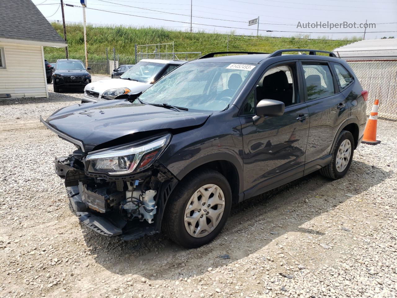 2019 Subaru Forester  Серый vin: JF2SKACC0KH403500