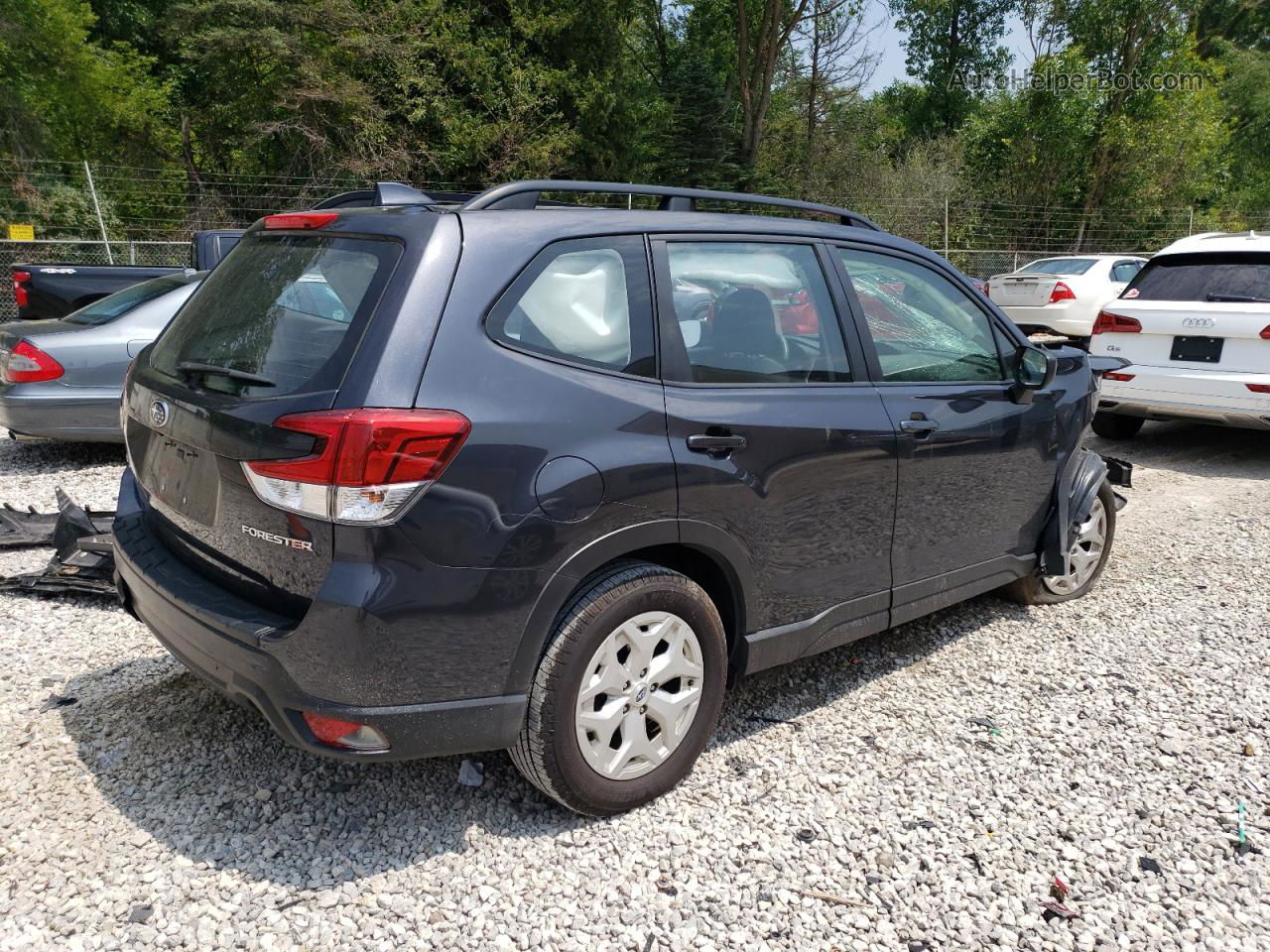 2019 Subaru Forester  Серый vin: JF2SKACC0KH403500