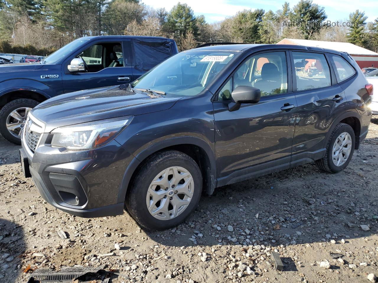 2019 Subaru Forester  Gray vin: JF2SKACC1KH453466