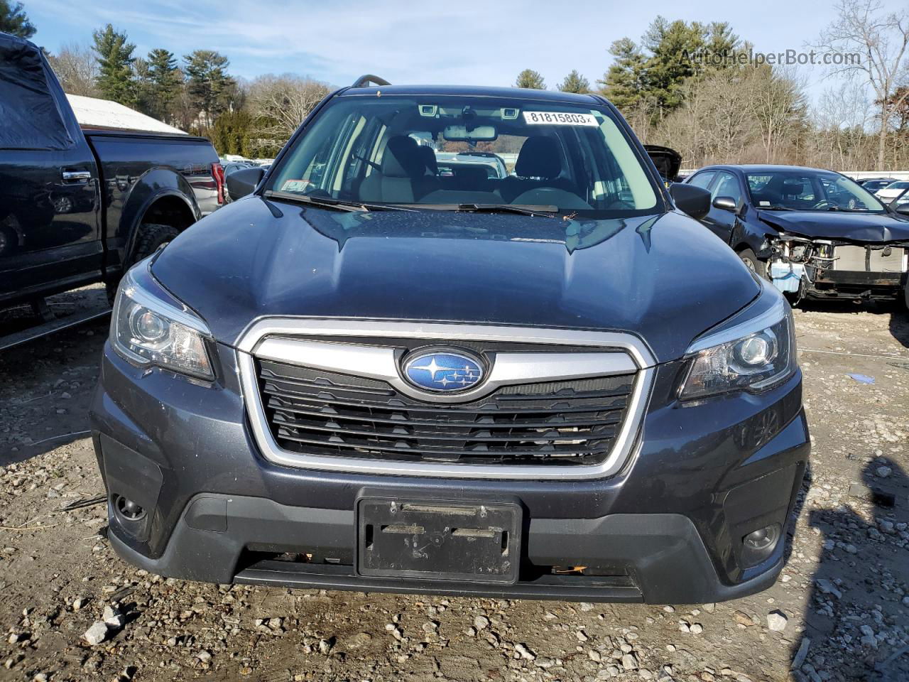 2019 Subaru Forester  Gray vin: JF2SKACC1KH453466