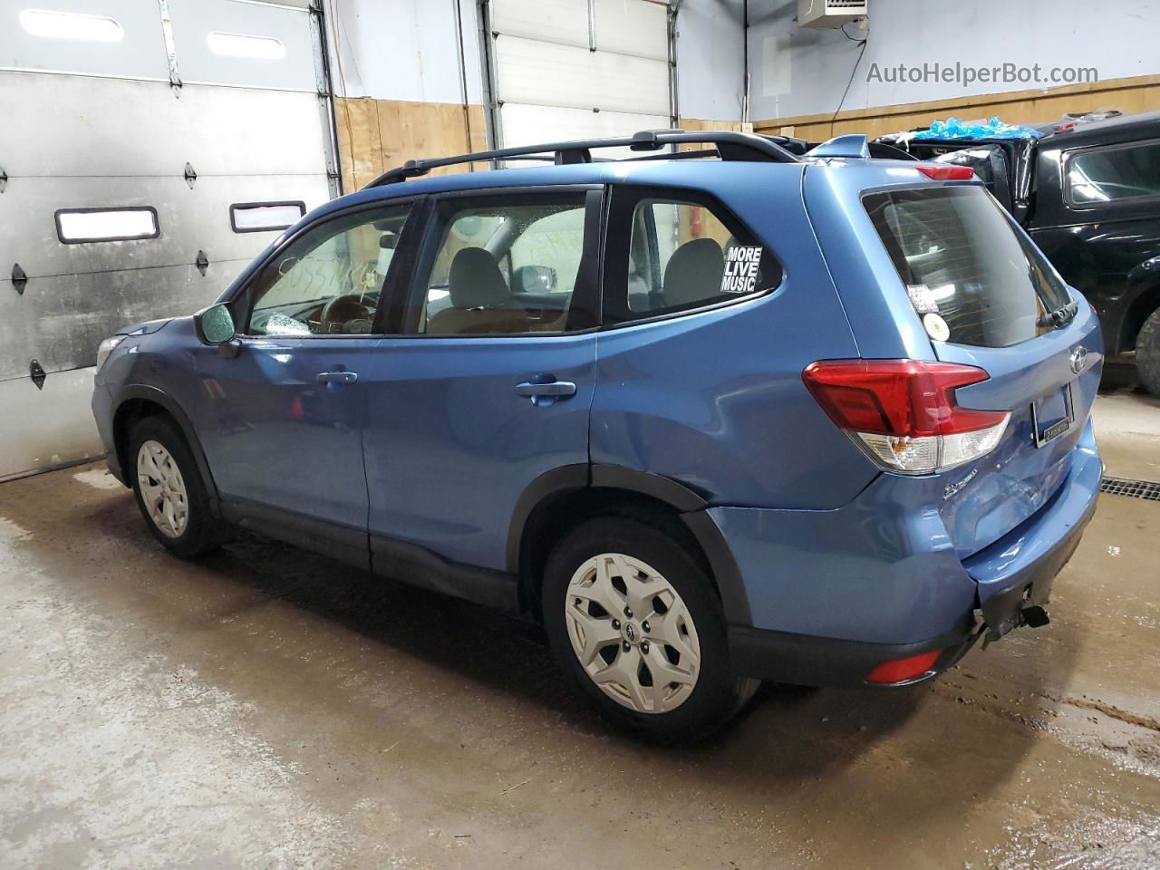 2019 Subaru Forester  Blue vin: JF2SKACC1KH485284