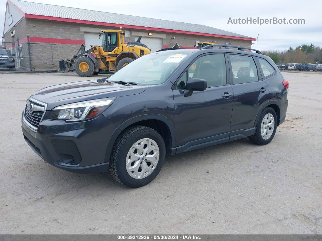 2019 Subaru Forester   Gray vin: JF2SKACC2KH402753