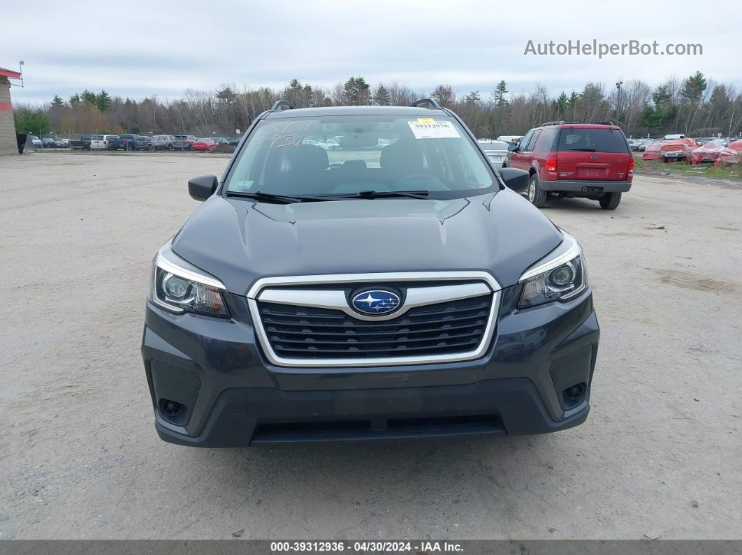 2019 Subaru Forester   Gray vin: JF2SKACC2KH402753