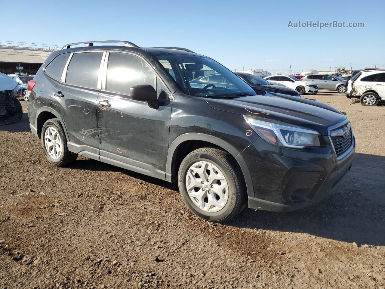 2019 Subaru Forester  Black vin: JF2SKACC2KH467182