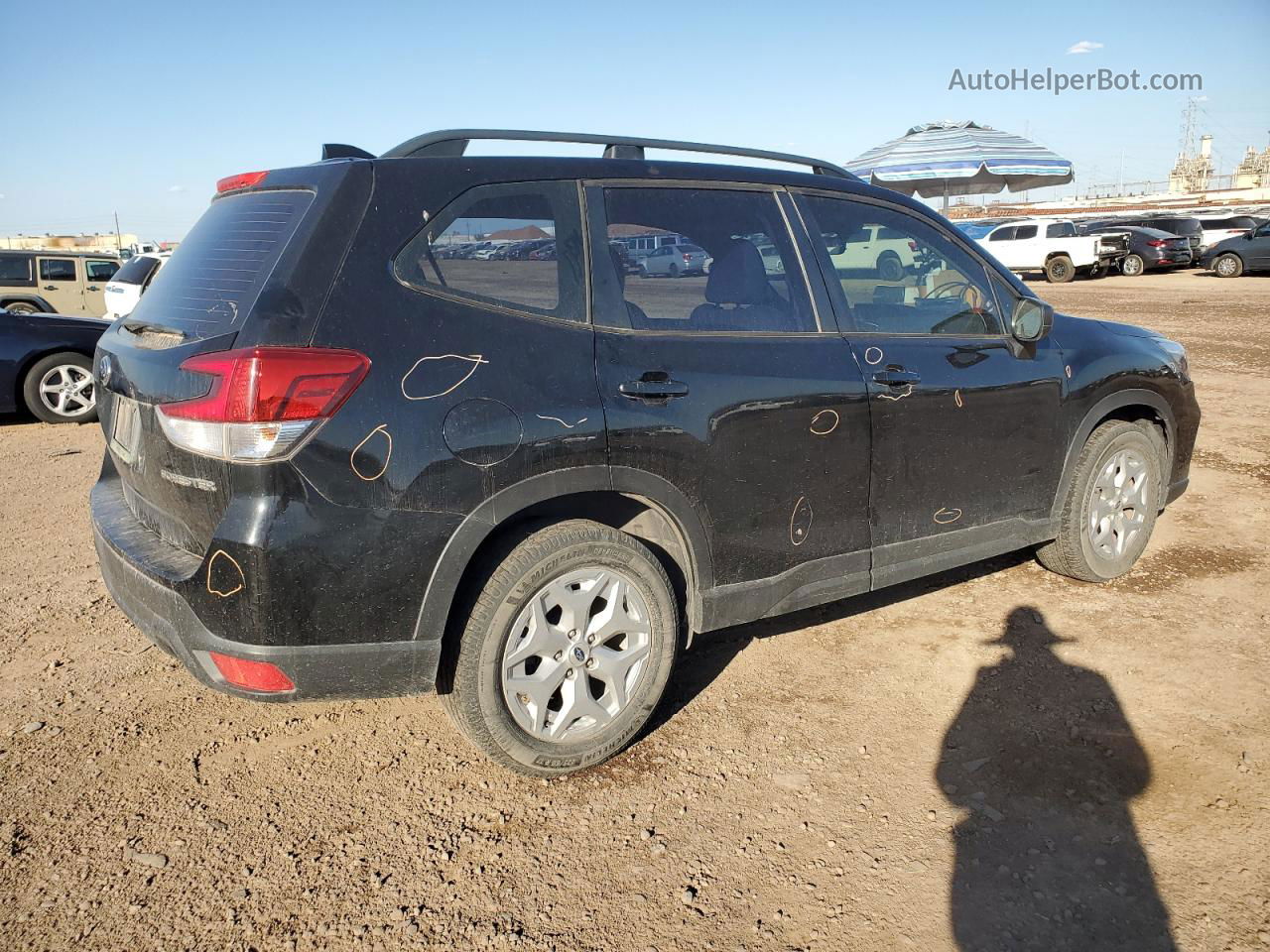 2019 Subaru Forester  Black vin: JF2SKACC2KH467182