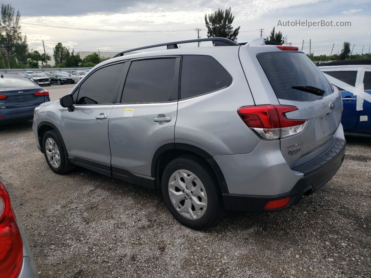 2019 Subaru Forester  Silver vin: JF2SKACC3KH418881