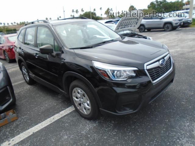 2019 Subaru Forester   Black vin: JF2SKACC3KH565122