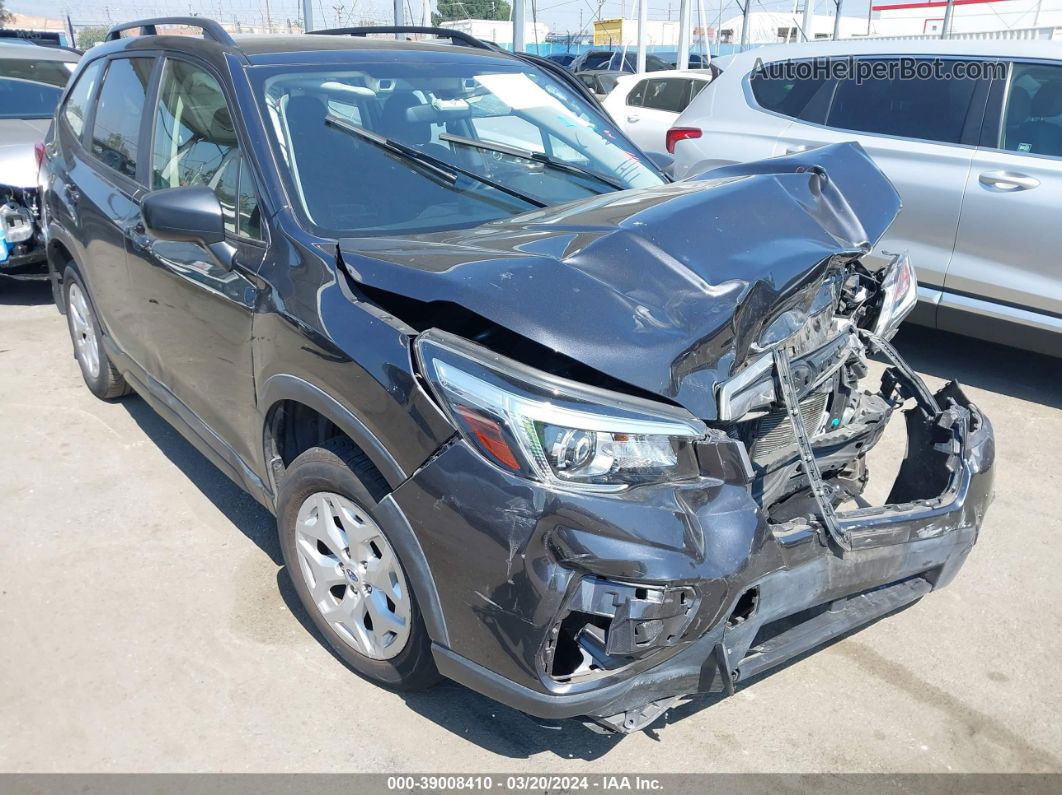 2019 Subaru Forester   Gray vin: JF2SKACC4KH454580