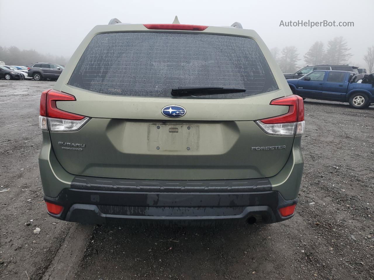 2019 Subaru Forester  Зеленый vin: JF2SKACC4KH468561