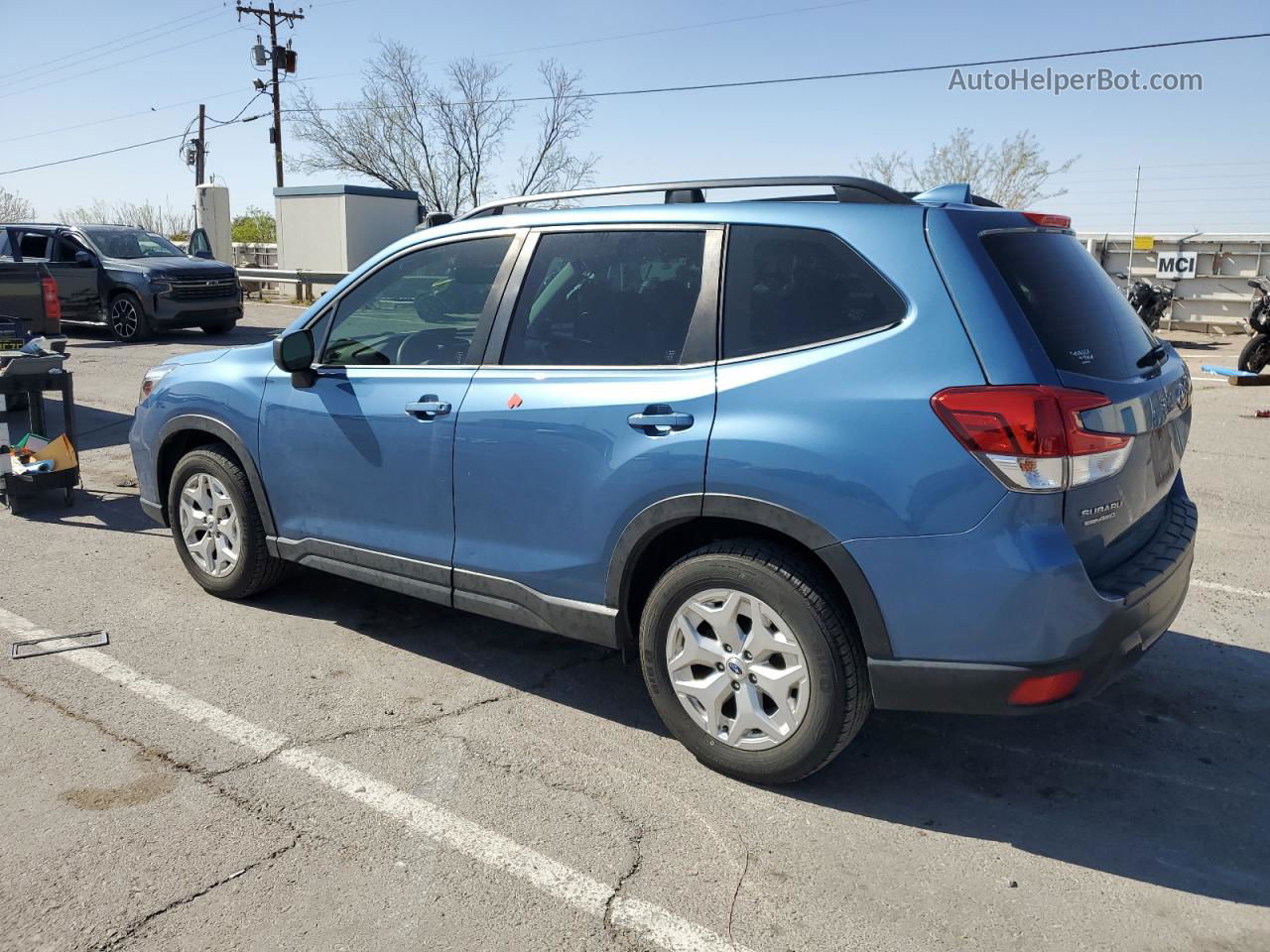 2019 Subaru Forester  Синий vin: JF2SKACC4KH471671